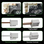 Nozzle PCBA Adapter Board, Extruder Circuit Connection Board and Print Head Interface Replacement Part, Compatible with Creality K1 Max, K1 and K1C 3D Printers
