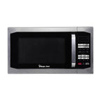 Magic Chef Countertop Microwave Oven, 1.6 Cu Ft, 1100W, Stainless Steel