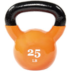 Fitvids 5-50 LB Kettlebells Cast Iron Strength Training Kettlebells for Home Gym Exercises, Single or Set