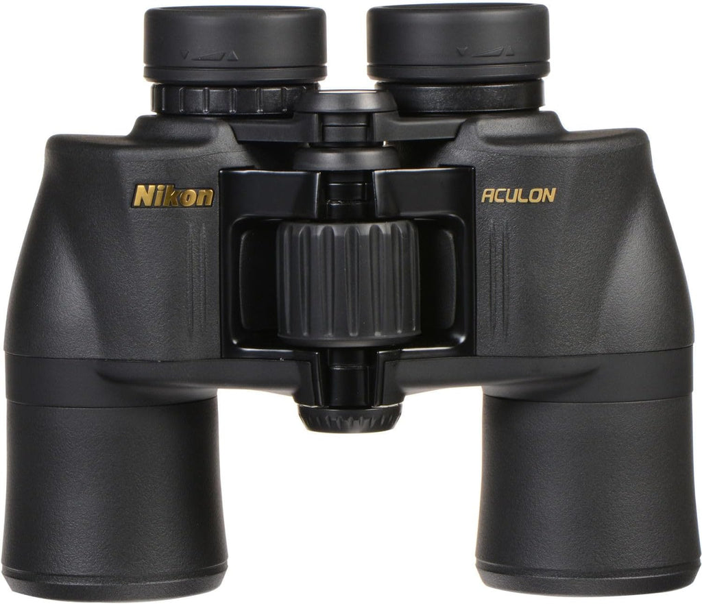 Nikon ACULON A211 8x42 Binocular | Multilayer coating, Porro prism Binocular with turn and slide eyecups, Tripod Adaptable | Official Nikon USA Model