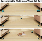 Interactive Cat Toys for Indoor Cats Chasing Running Hunt Instinct Exercise