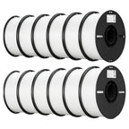 Creality PLA 3D Printer Filament, Multicolor, 12-Pack, 12KG Total