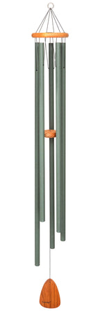 Festival 60-inch Redwood Wind Chime in Bronze by Wind River for Patio, Backyard, Garden, and Outdoor décor. Made in The USA