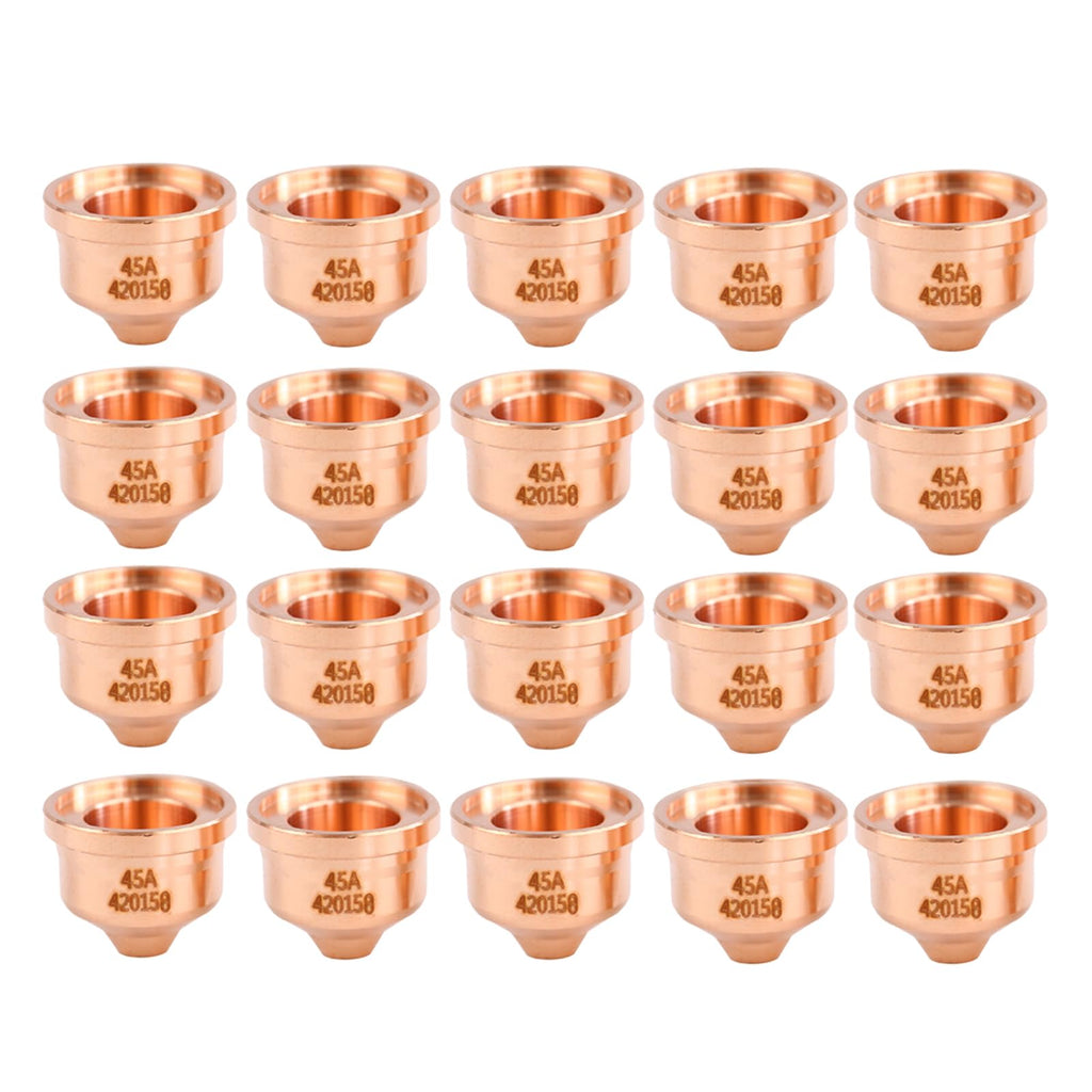 40 Pcs 420158 Plasma Nozzle Tips Fit PMX 125 Cutting Torch Consumables