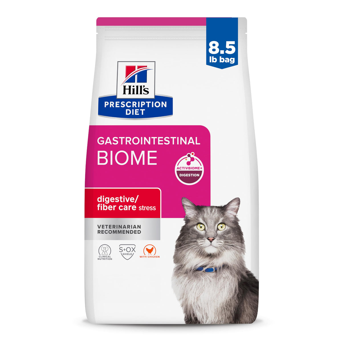 Hill's Prescription Diet GI Biome Stress Digestive/Fiber Care Dry Cat Food