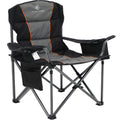 ALPHA CAMP Oversized Fully Padded Camping Chairs with Lumbar Support