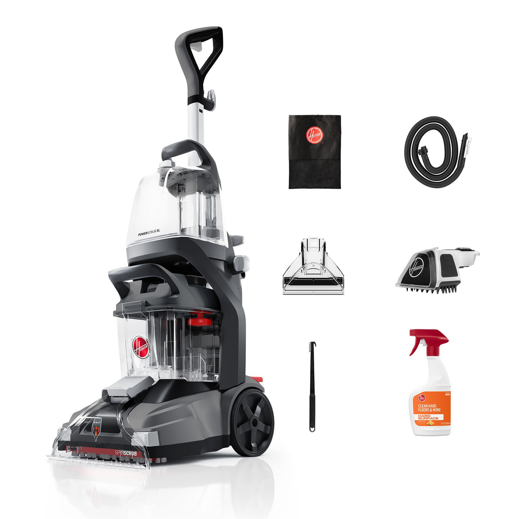 Hoover PowerScrub Deluxe Carpet Cleaner Machine, Pet & Upholstery Tools