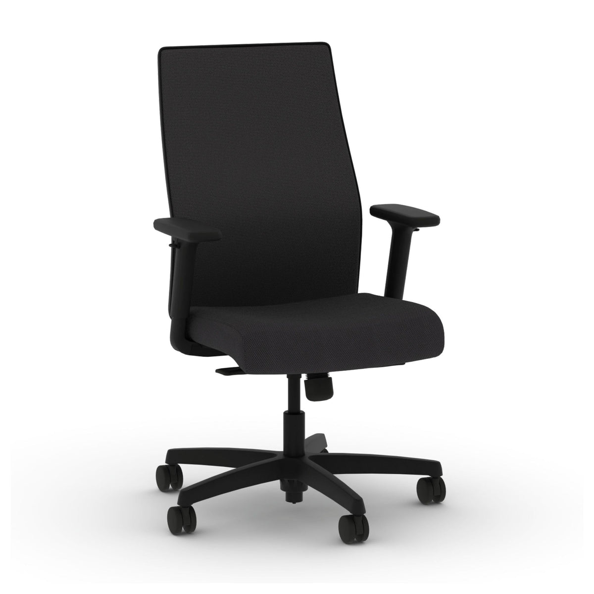 HON Ignition 2.0 Ergonomic Office Chair, Lumbar Support, Desk Chair, Black