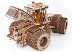 3D Wooden K-7M Tractor Model Kit, Wood Building Set, Educational STEM Toy, Engineering Puzzle for Adults & Teens, Collectors Display Model 596PCS