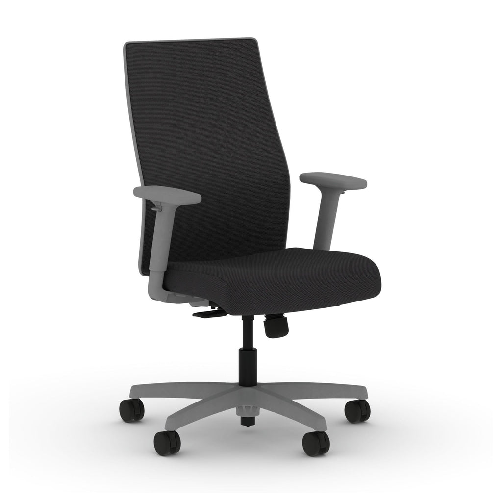 HON Ignition 2.0 Ergonomic Office Chair, Lumbar Support, Desk Chair, Black