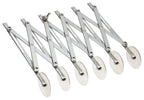 Ateco 6 Wheel Stainless Steel Cutter, 4 Inch Wheels