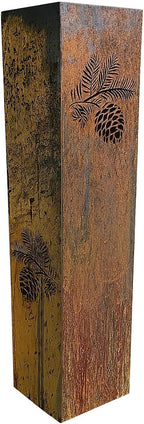 Asian Garden Columns (18" T x 4.5" W x 4.5" D with LID)