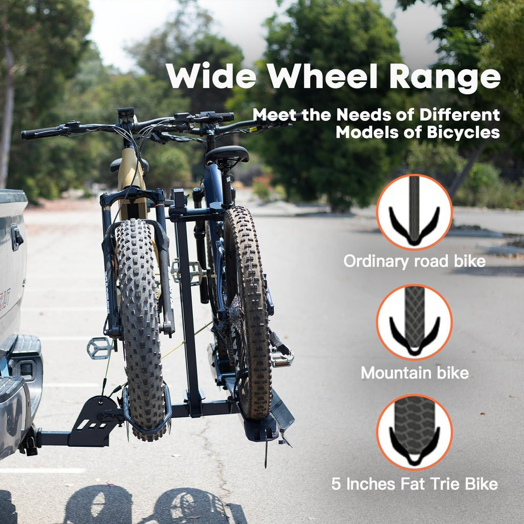 CRAVOT CyberRack EBike Rack for 2 Bike,200 lbs Capacity