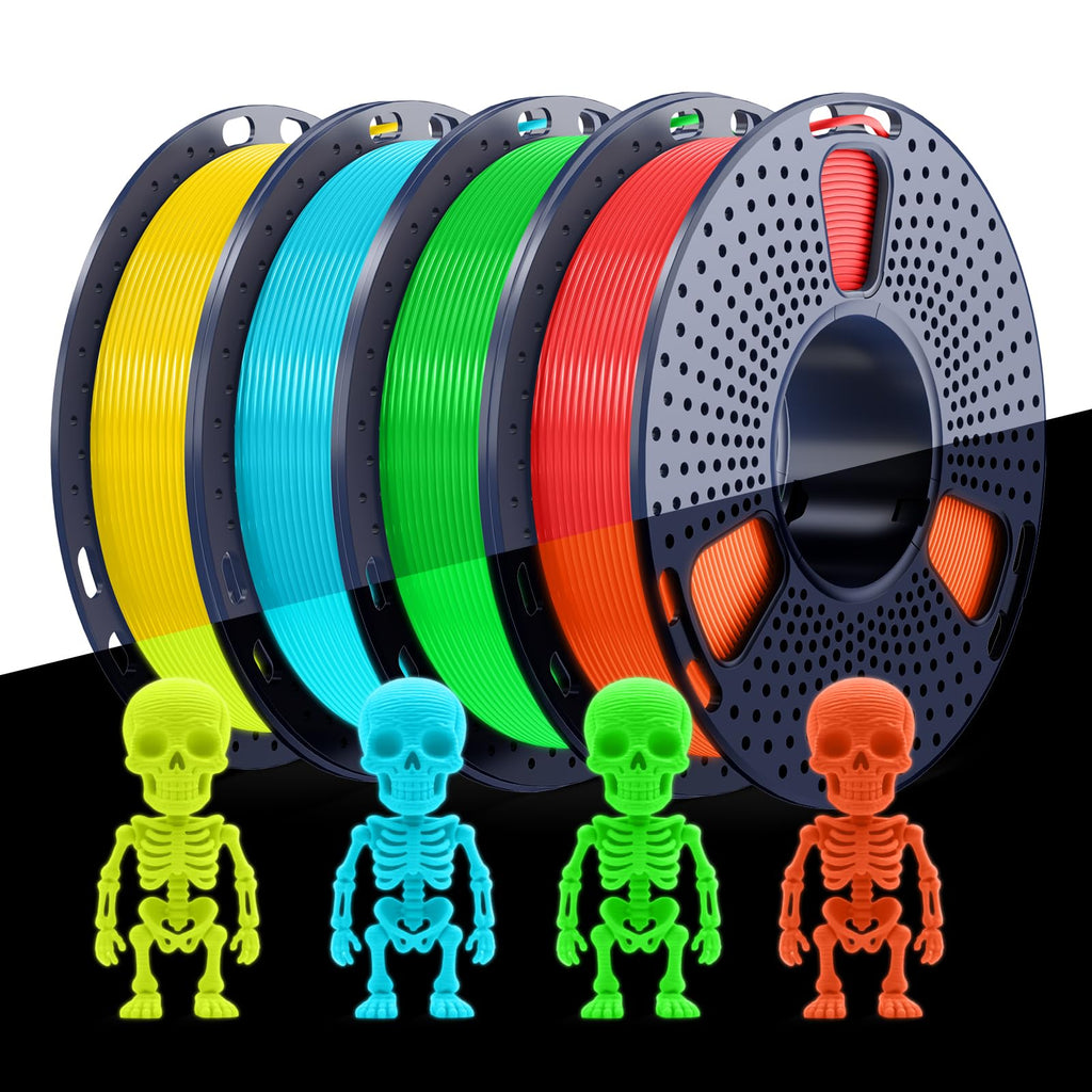 SUNLU PLA+ Filament 1.75mm, 16 Pack 250g Spools, Upgraded Formula