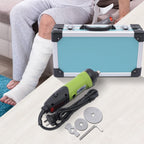 Medical Electric Plaster Saw Cast Cutter with 3 Blades, Speed Adjustable Orthopedic Cast Saw for Removing Plaster Bandages and Polymer Bandages, 12500 Times/Min, 125W 110V