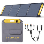VTOMAN VS200 200W 19V Portable Solar Panel for Power Station