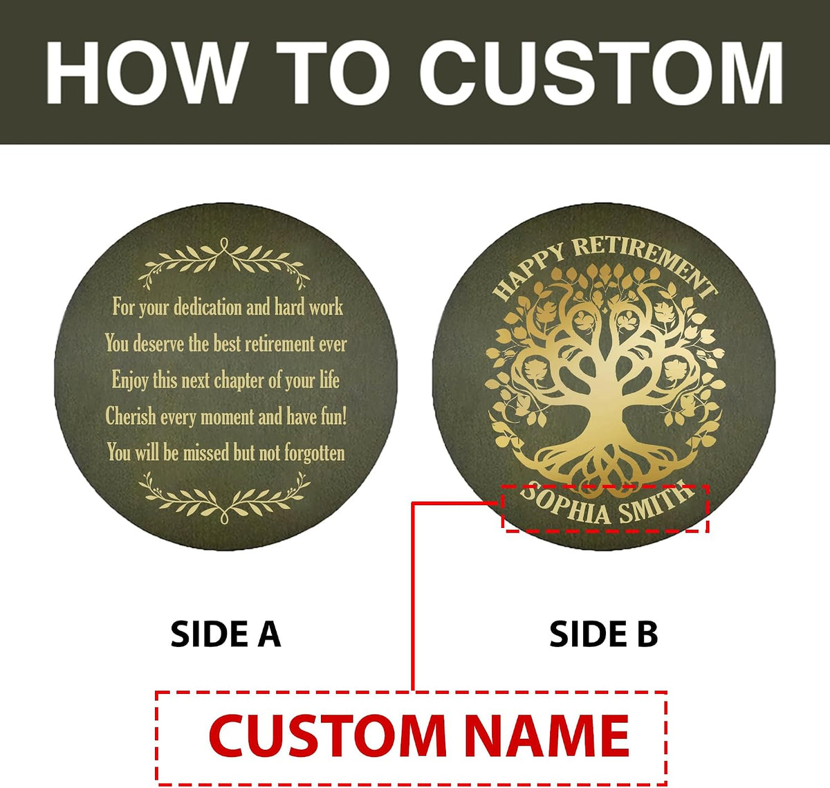 Retirement Wind Chimes Personalized, Retirement Gifts for Woman/Man, Teachers/Worker, Customized Wind Chimes for Retire, Decorative Wind Chimes Outdoor