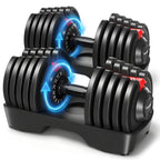 Yagud Adjustable Dumbbell Set, 40/50/90lbs Adjustable Weights Dumbbells