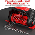 Brushless Electric Snow Blower,Cordless Snow Shovel,Adjustable Front Handle,2 Batteries & Fast Charger,26FT Throw Distance, for Driveway/Steps/Patio/Sidewalk
