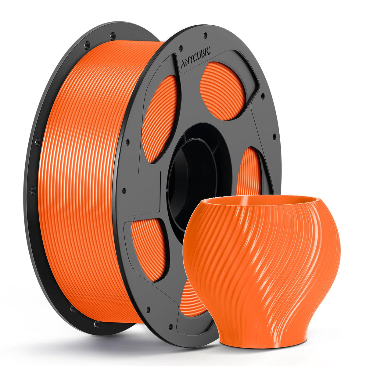 ANYCUBIC PETG Filament 1.75mm, Multicolor Bundle 10KG, Reusable Spool