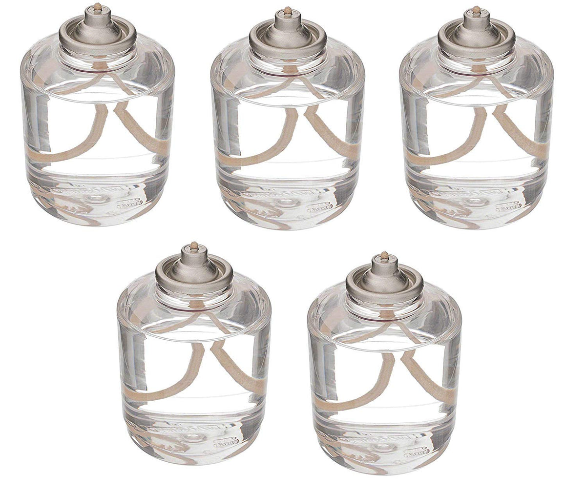D'Light Online HD12-144 Disposable Liquid Candles 12 Hour Liquid Votive Fuel Cell Oil Candle Cartridge Clear Votive Candles Fuel Cells for Restaurant, Hotels, Wedding Table Top Lights - Set of 144