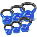 Yes4All Vinyl Kettlebells, Versatile Set