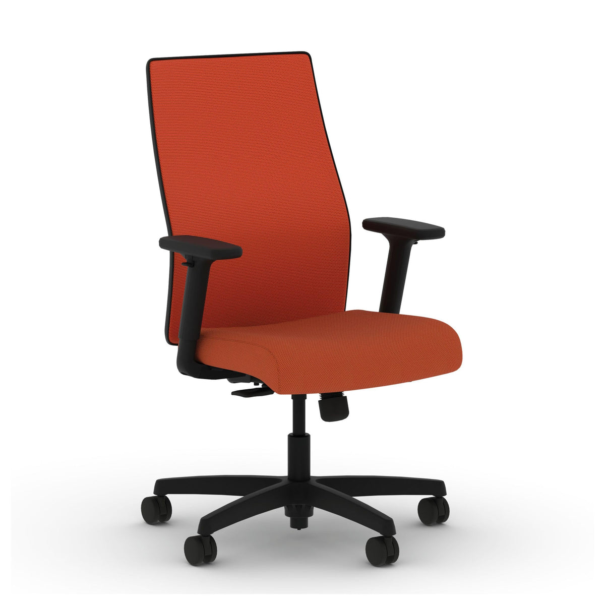 HON Ignition 2.0 Ergonomic Office Chair, Lumbar Support, Desk Chair, Black