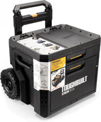 ToughBuilt StackTech 2 Drawer Rolling Locking Tool Box, 240 lb Capacity