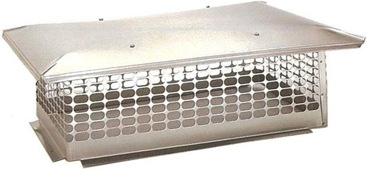The Forever Cap CCSS88S 8 x 8-Inch Stainless Steel Single Flue Chimney Cap, Small