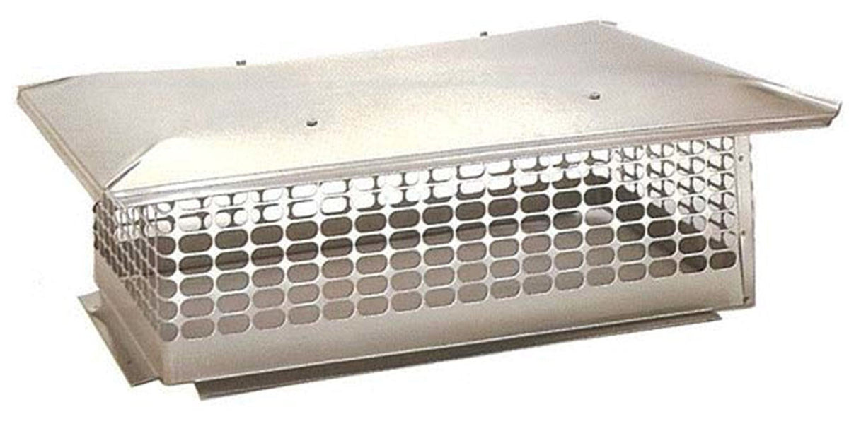 The Forever Cap CCSS88S 8 x 8-Inch Stainless Steel Single Flue Chimney Cap, Small