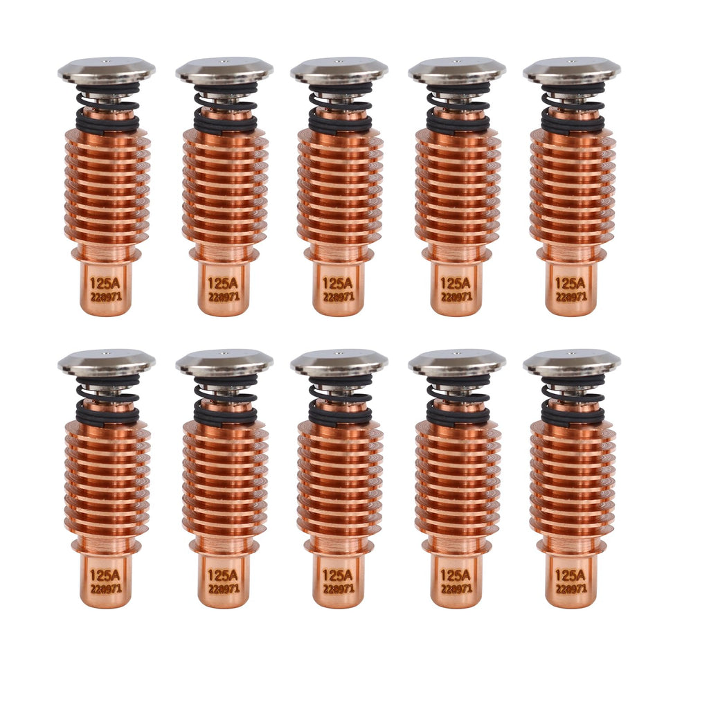 10 Pcs 420156 Plasma Retaining Cap Fit for Hypertherm Powermax 65 Torch