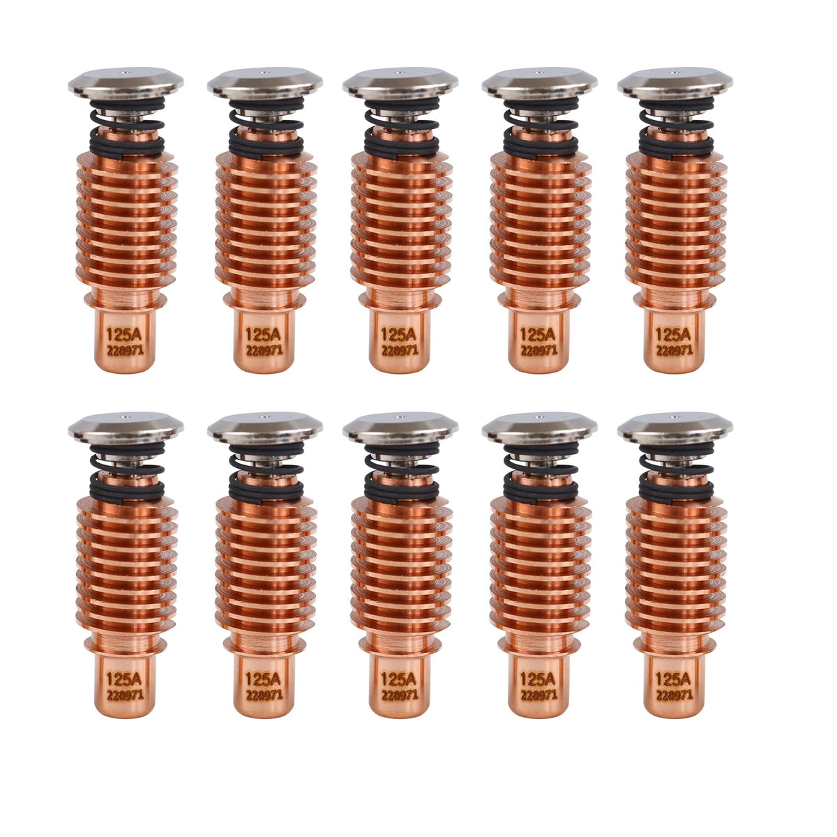 30pcs 420169 Nozzle Tips 65A Fit PMX125 Plasma Cutting Torch Consumables