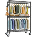 VIPEK R2 Plus Clothes Rack Heavy Duty Rolling Closet for Hanging Clothes