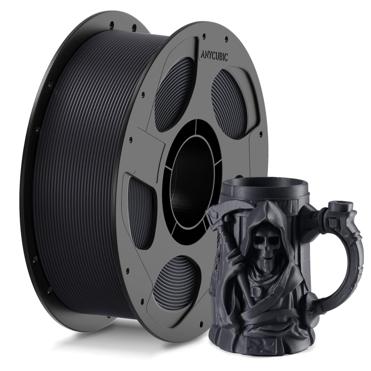 ANYCUBIC PETG Filament 1.75mm, Multicolor Bundle 10KG, Reusable Spool