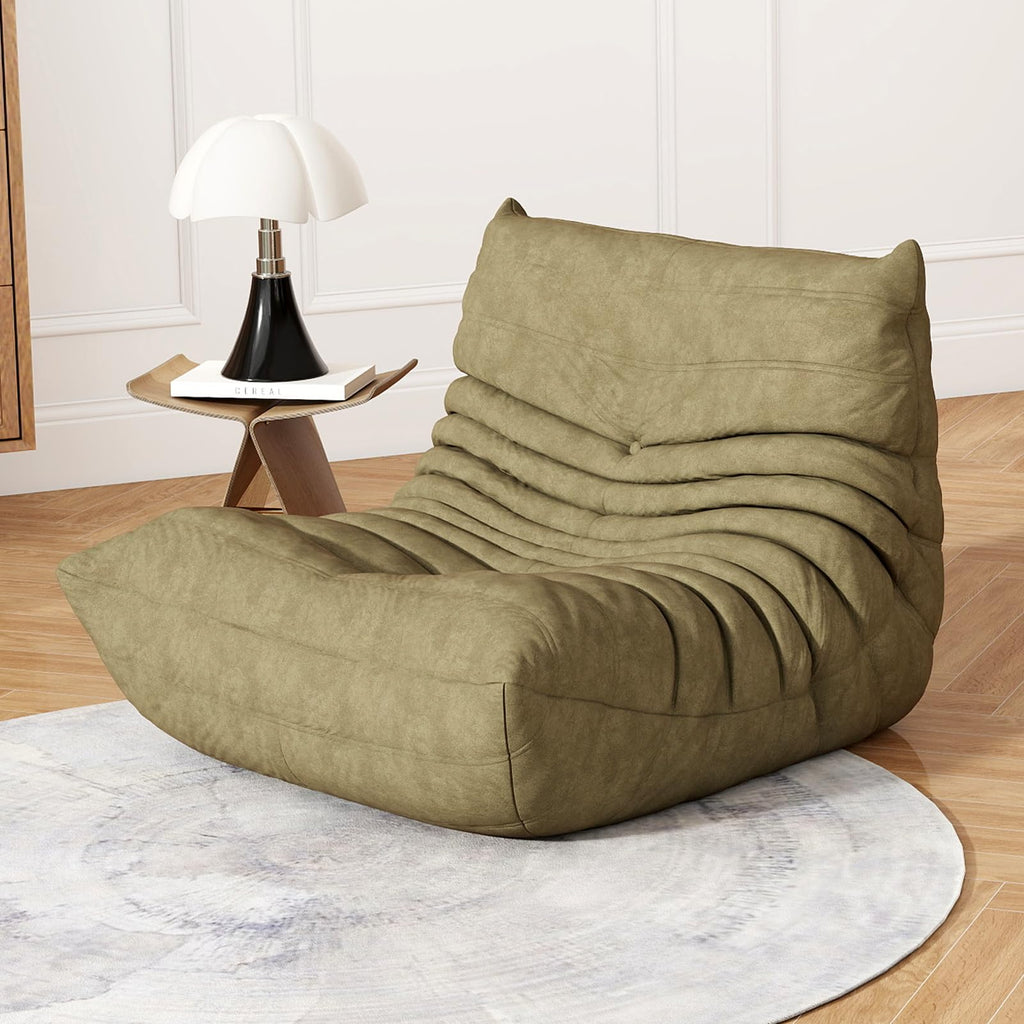 Bean Bag Chair for Adults, Memory Foam Bean Bag Sofa with Waterproof Fabric