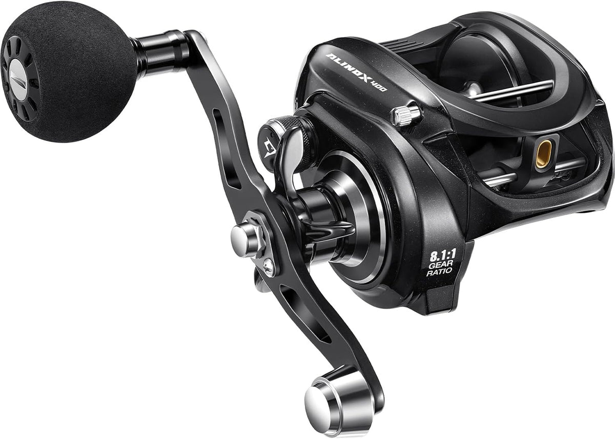 Piscifun Alinox 400 Baitcasting Reel, 38LB Drag, Aluminum Frame