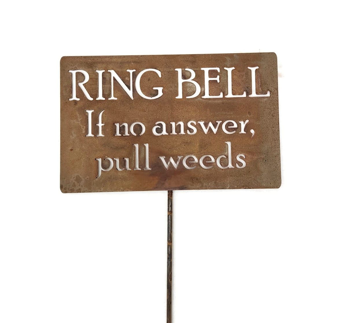 Funny Garden Stake 20 to 33 Inches Tall (Cocktail Garden, Large 28" Tall)