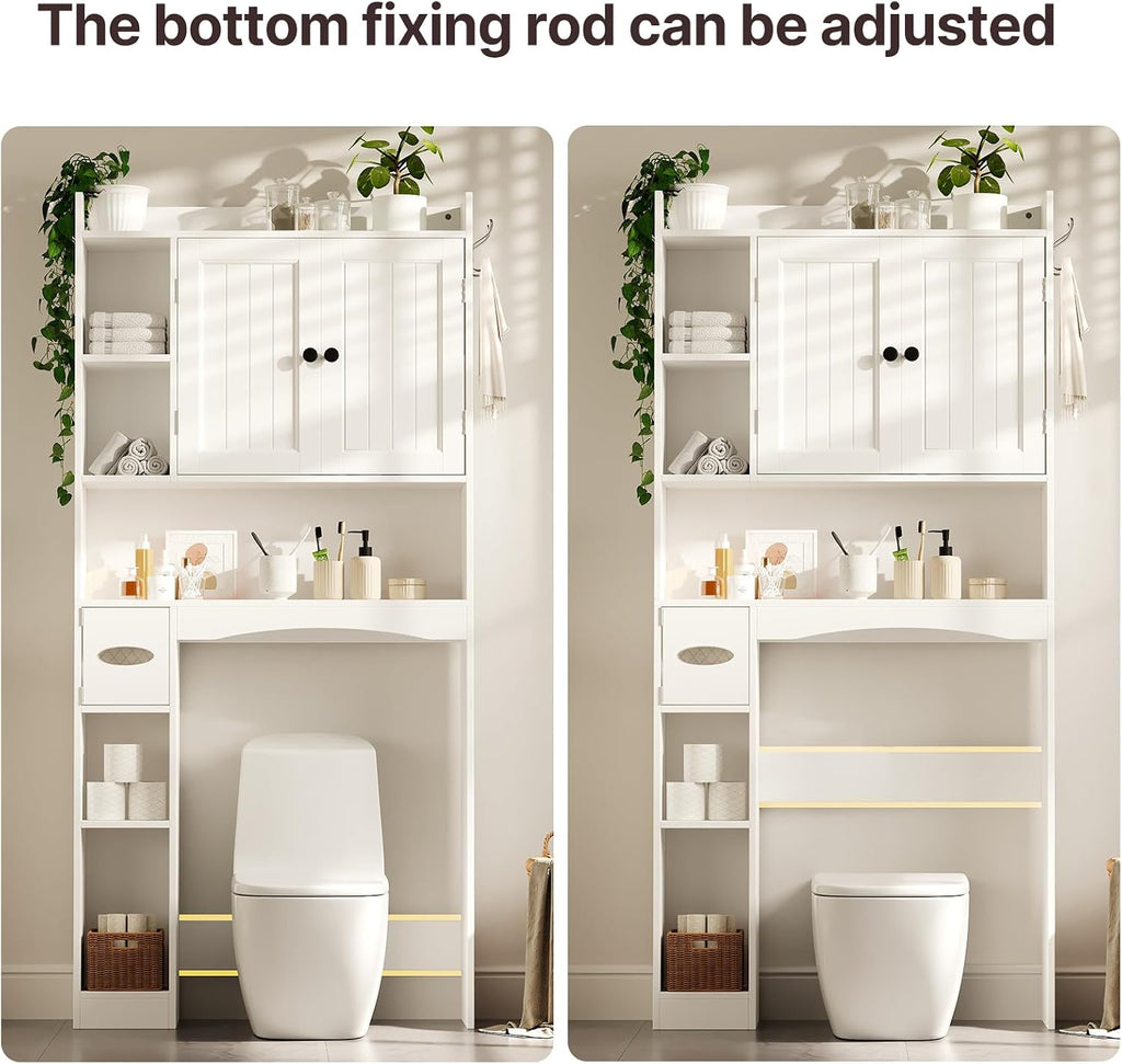 Gizoon 66''H Over The Toilet Storage Cabinet, with Ample Storage Space