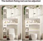 Gizoon 66''H Over The Toilet Storage Cabinet, with Ample Storage Space