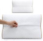 Memory Foam Pillow, King Cervical Pillow for Neck Pain, Contour Pillow, Neck and Shoulder Pain, Side Sleeper, Back and Stomach Sleeper