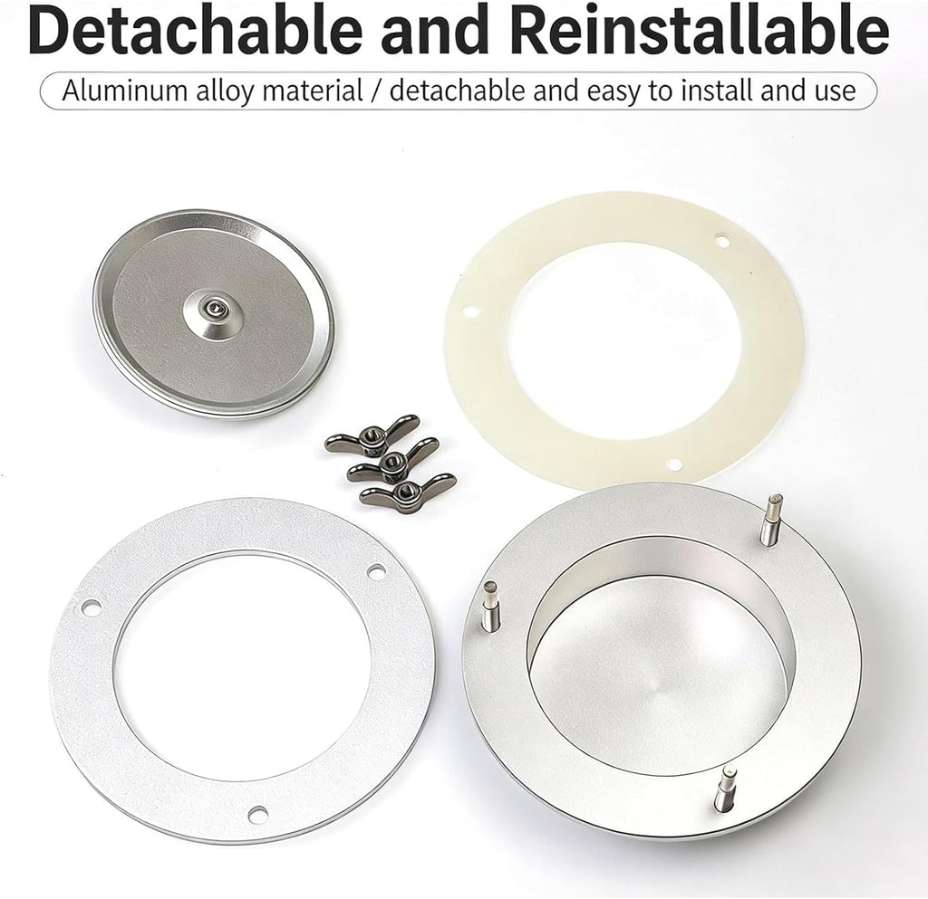 Fabric Moisture Permeability Cup, Textile Water Vapor Transmission Tester, 360° Circular Design, 60mm Inner Diameter, Cup Depth: 22 Mm, for Textile, Apparel, Packaging Industries