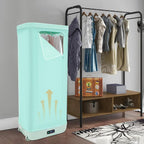 Travel Portable Dryer, Household Clothes Dryer Folding Clothes Dryer 360° Hot Air with Moisture Vents for Traveling, Flats, Hotels, Dormitories 110V