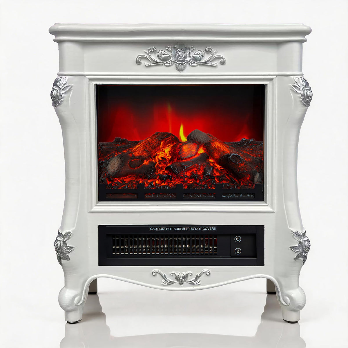 LIVILAND 1500W Electric Fireplace Stove, Indoor Space Heater