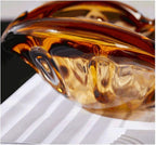 decor Cigarette Ashtray Light Luxury Indoor And Outdoor Ash Tray, For Patio Home Office Decoration-amber Ash Holder cigar