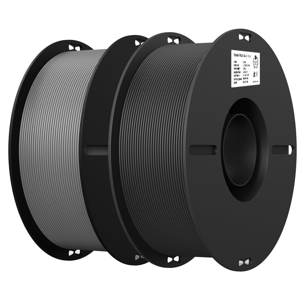 Creality PLA 3D Printer Filament, Multicolor, 12-Pack, 12KG Total