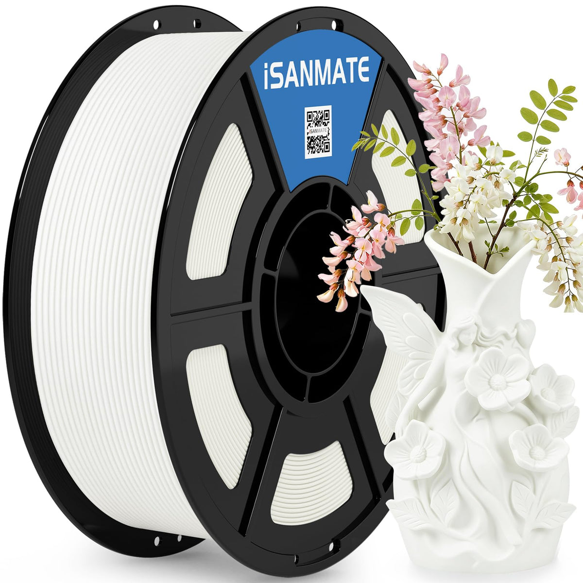 iSANMATE 16KG Matte PLA Filament Bundle 1.75MM 30-300mm/s for Bambu Lab