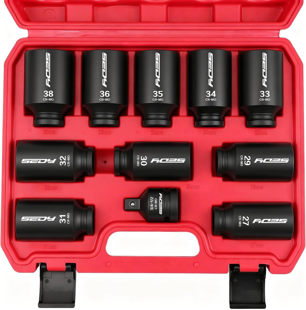 Premium 132-Piece Mechanics Tool Set, SAE/Metric 1/4" & 3/8" Drive Socket Set, Ratcheting Wrenches, Extensions & Adapters, Quick-Release Ratchet, Professional Auto Repair Tool Kit with Storage Case