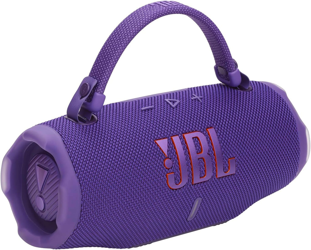 JBL Charge 6 Portable Bluetooth Speaker, Purple