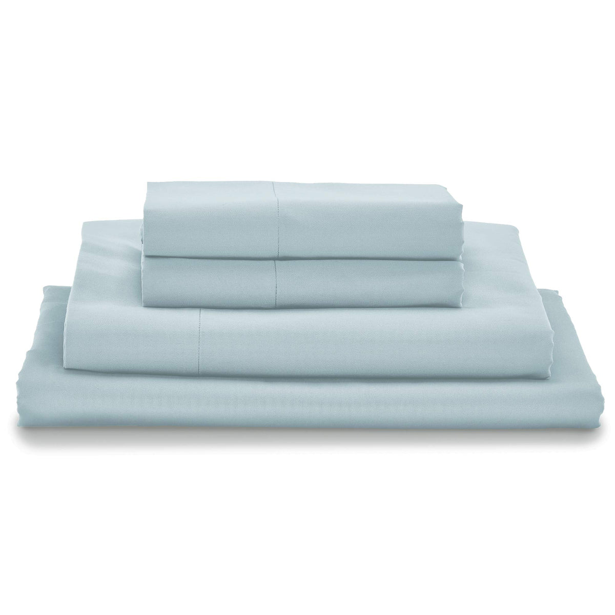 MyPillow Giza Dreams Bed Sheets, 100% Certified Giza Egyptian Cotton, Deep Pocket, Sateen Weave [Queen, White]