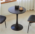 Round Dining Table, 31.5" Tulip Table (Black)